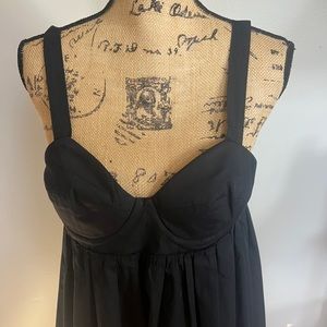 Miu Miu babydoll vintage black dress